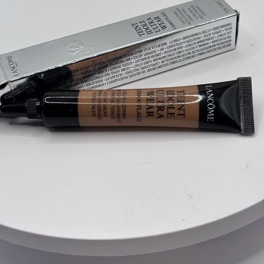 LANCOME ~ TEINT IDOLE ULTRA WEAR CAMOUFLAGE CONCEALER 435 SUEDE (W) 10 Praline